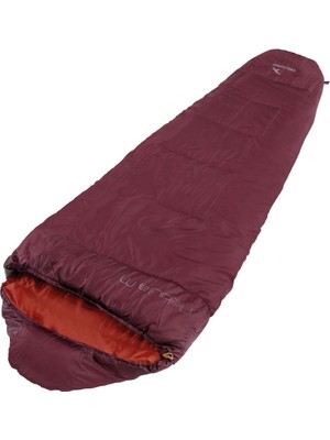 Easy Camp Nebula M -12°C Ultralight Mumya Uyku Tulumu 2-3 Mevsim İçin Su Geçirmez Kırmızı