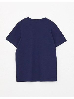 Benetton Çocuk T-Shirt BNT-820557 Açık Mavi