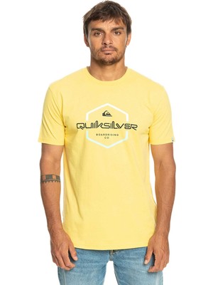 Quiksilver Passthepride Erkek Sarı Tişört
