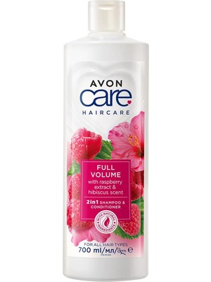 Avon Care Ahududu Ve Hibiscus Kokulu Şampuan Ve Saç Bakım Kremi 700 Ml.