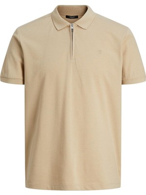 Jack & Jones Jprblascott Zip Ss Polo Sn Erkek T-Shirt