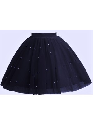 Nsm Kız Çocuk Inci Detaylı Kabarık Tütü Etek Doğum Günü Mezuniyet Parti Etek