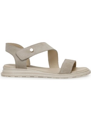 Incı Jasmın 3fx Bej Kadın Düz Sandalet