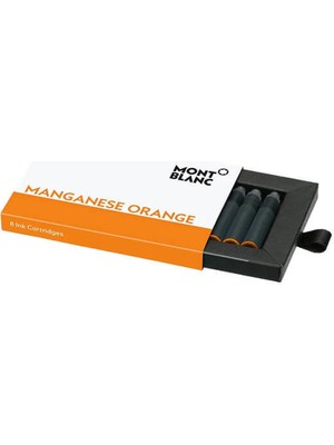 Montblanc Manganese Turuncu Mürekkep Kartuşu 128207