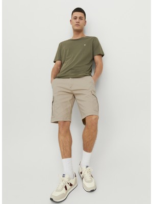 Jack & Jones Normal Bel Normal Lacivert Erkek Çocuk Şort 12224517