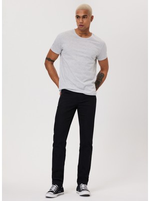 Lee Cooper Normal Bel Slim Straight Siyah Erkek Denim Pantolon 232 Lcm 121026 Jagger Stay Black