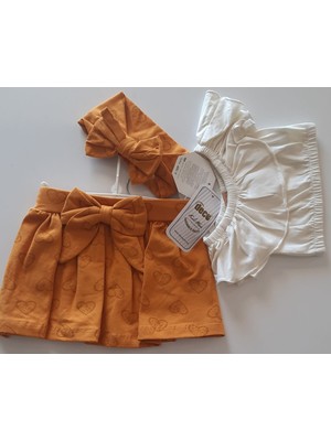 Deco Kız Bebek Kalp Bsk.band.etekli Tk.06/18 Ay