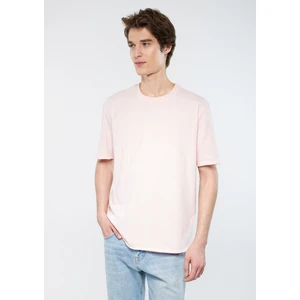 Erkek Pembe Basic Tişört 0611381-71007