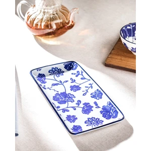 Madame Coco Rêve Bleu Angers New Bone China Dikdörtgen Tabak