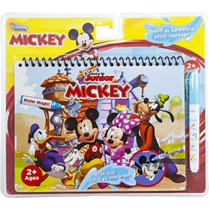 Magic Water Painting Lisanslı Disney Mickey Mouse Özel Sulu Kalem ile Sihirli Boyama Kitabı