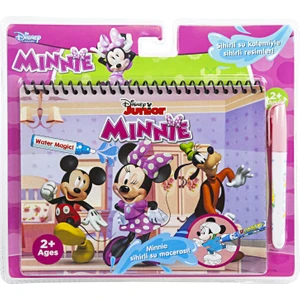 Magic Water Painting Lisanslı Disney Jr. Minnie Özel Sulu Kalem ile Sihirli Boyama Kitabı