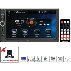 RD7100 7" Bluetooth Double Din Teyp