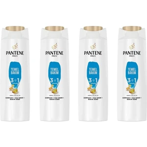 Pantene temel Bakım 3'Ü1 Arada Şampuan 350 Ml 8006540477007 (4 Adet)