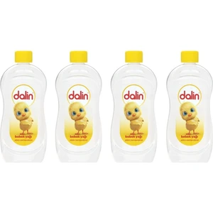 Etkin Nemlendirici 500 ml Bebek Yağı (4 Adet)