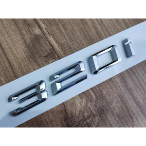 320I Bagaj Yazısı - Bagaj Amblem 320I
