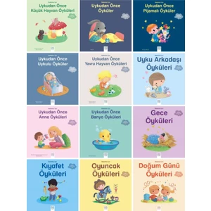 Bebekler Için Uykudan Önce Öyküler Serisi 12 Kitap
