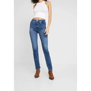 724™ High Rise Straight Kadın Jean Pantolon -  Blue Wave Dark