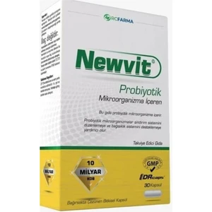 Newvit Probiyotik 30 Kapsül
