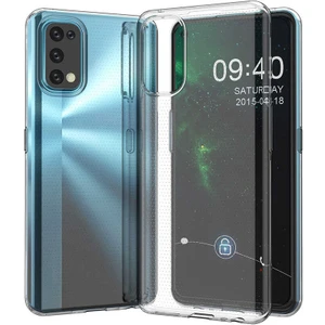 Realme 7 Pro Uyumlu Şeffaf Dayanıklı Silikon Kılıf Uzun Süre Solmaz Sararmaz