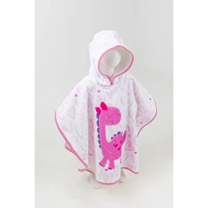 Çocuk Panço Havlu Pembe Dino