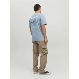 Jack & Jones Göğüs ve Sırt Baskılı Tişört- Waters