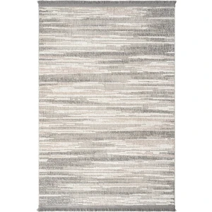 Cool Halı Mikasa Mks 01 Gri Beyaz Yumuşak Dokulu Halı Kilim Salon Koridor Kesme Yolluk Dokuma Makine Halısı