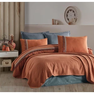 Clasy- Çift Kişilik Bohemline Kiremit Pike Takımı