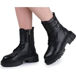 Kadın Bot Hakiki Deri Ayakkabı 002K22K1529