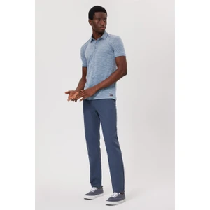 Lee Cooper Jake Erkek Polo Yaka T-Shırt Pastel Mavi