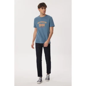 Lee Cooper Sunny Erkek O Yaka T-Shırt Indigo