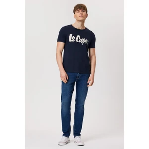 Lee Cooper Londonlogo Erkek O Yaka T-Shırt Lacivert