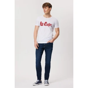 Lee Cooper Londonlogo Erkek O Yaka T-Shırt Beyaz-K