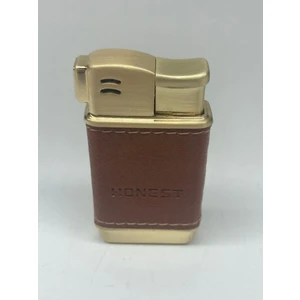 Pipo Çakmağı Derili Açık Kahve