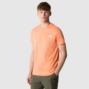 The North Face M S/s Simple Dome Tee Erkek Tişört Turuncu NF0A2TX5N6M1