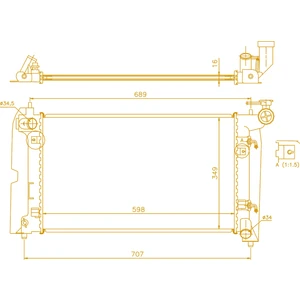Corolla 1.4i/1.6i (Vidalı) 2001- 16400-21140 mt  600*348*16
