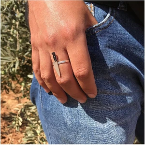 Herşey Nota Bıçak Yüzük Erkek