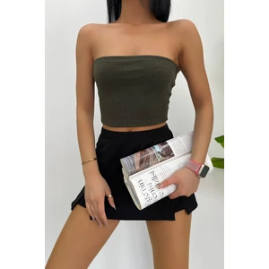 Kaşkorse Fitilli Crop Straplez