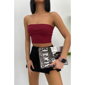 Kaşkorse Fitilli Crop Straplez
