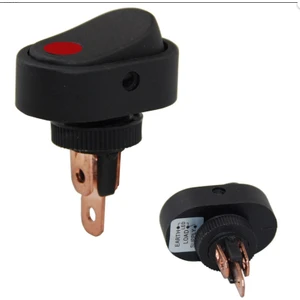 İntercom IC-132A 2 On-Off 12VOLT Dc 20 Amper Işıklı Anahtar