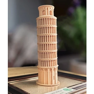 Turansoy Craft Pisa Kulesi Minyatür Biblo 12CM