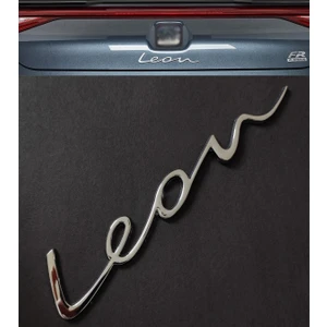 Leon Yeni Stil Bagaj Yazı -Leon Mk4 Bagaj Yazısı