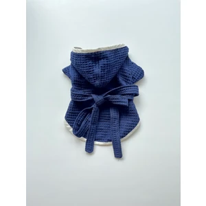 Miss Daisy Pet Boutique Mıssdaısypetboutıque Lacivert Pike Bornoz