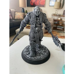 Varok Saurfang World Of Warcraft Boyalı Figür 20 cm (Dev Boy)