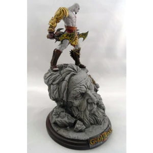 Kratos ve Zeus God Of War Boyalı Figür 26 cm (Dev Boy)