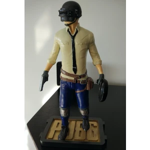 Pubg Karakter Boyalı Figür 20 cm (Büyük Boy)