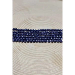 Yaşam Tohumu Yıldız Taşı Lacivert Dizi 2,5mm