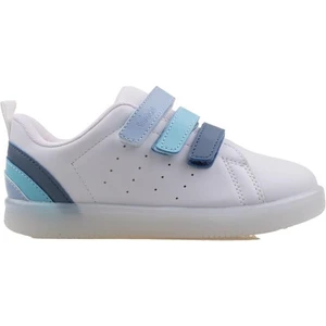 Mavi Beyaz Sun Işıklı Unisex Çocuk Sneaker