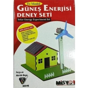 Güneş Enerjisi Deney Seti Ev Modeli