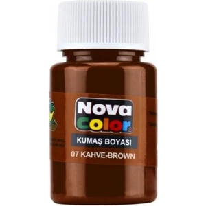 Nova Color Kumaş Boyası 35 cc Kahverengi - 2 Adet