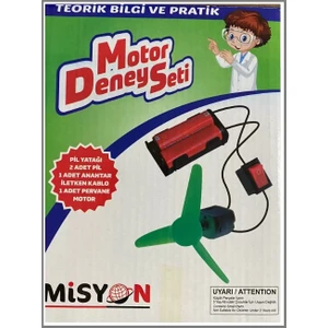 Motor Deney Seti Kutulu